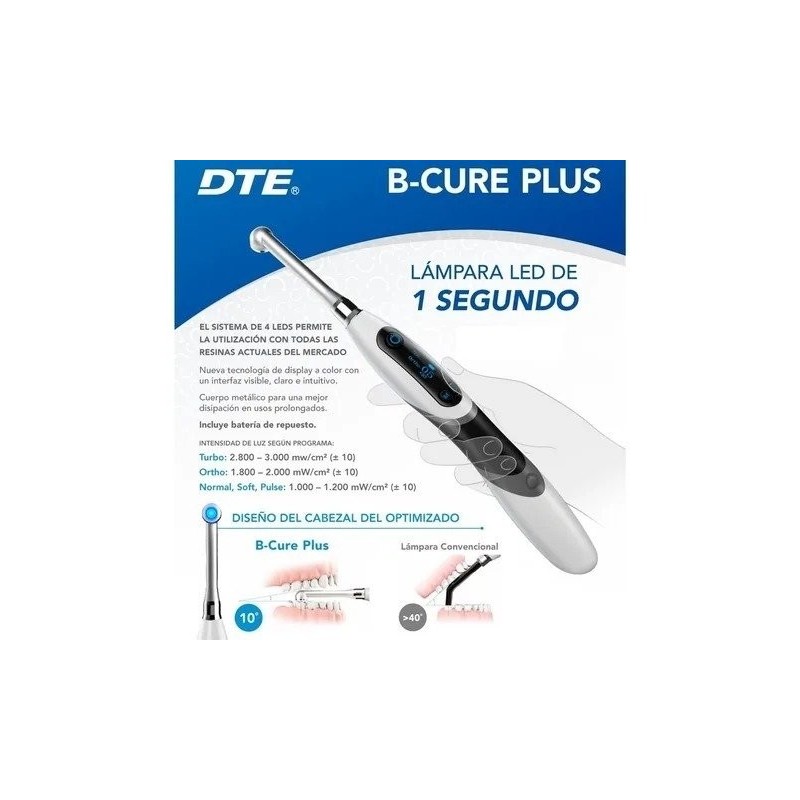 LAMPARA LED B-CURE PLUS DTE 1 SEGUNDO