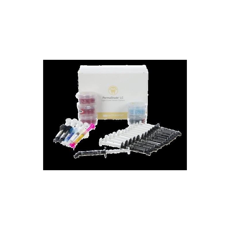 PermaShade(TM) LC Resina Cementante Fotopolimerizable para Carillas ULTRADENT