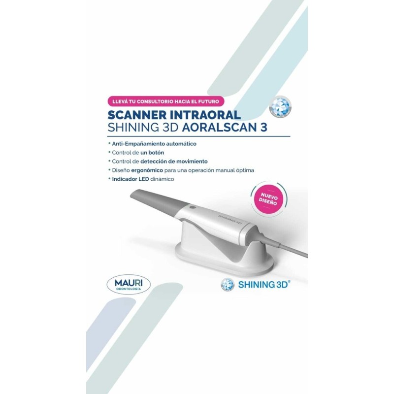 SCANNER INTRAORAL SHINING 3D AORALSCAN 3